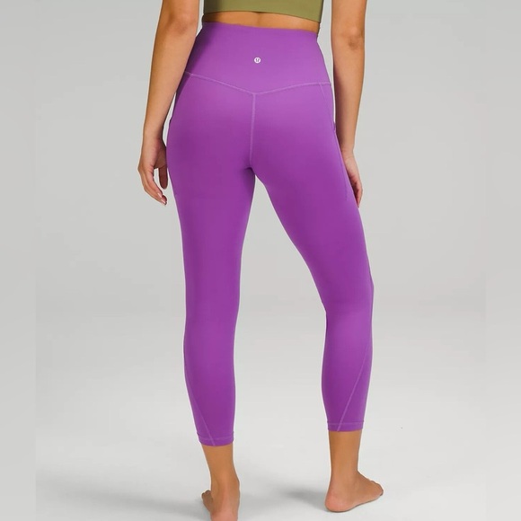 Lululemon Align 25” Pocket Leggings Nulu Buttery Soft High Rise Size 12 NWT - Picture 3 of 16